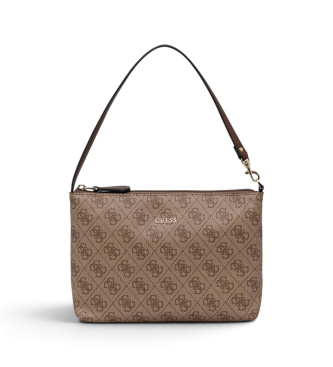 Guess Torba typu tote 2 w 1 Victtoria w kolorze beżowym