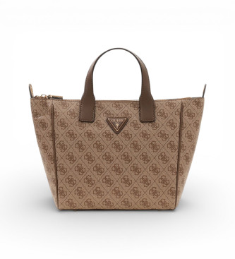 Guess Bolso Tote Follie Small marr�n