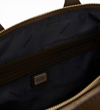 Guess Bolso Tote Follie Small marr�n