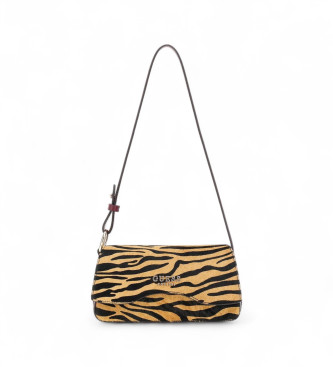 Guess Torba Zebra bež barve