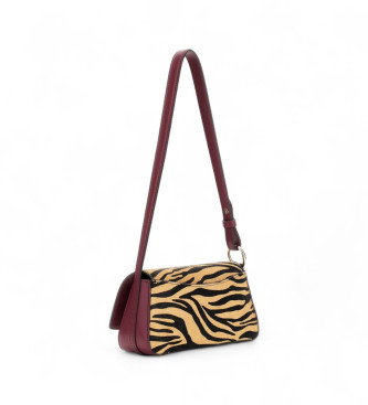 Guess Torba Zebra bež barve