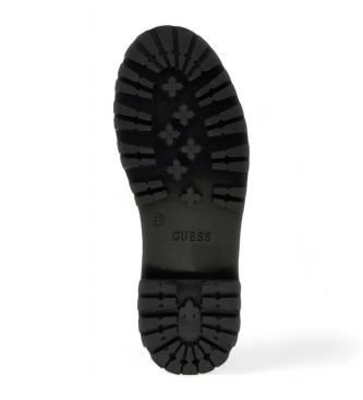 Guess Badae2 Lederstiefeletten schwarz