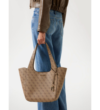Guess Borsa beige Calista 2 in 1