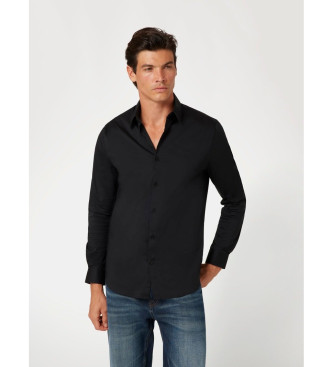 Guess Camicia nera slim fit