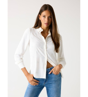 Guess Maglietta bianca con logo 4G