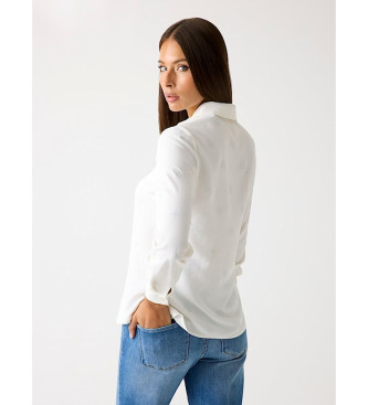 Guess Maglietta bianca con logo 4G