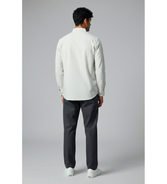 Guess Jacquaurd Striped beige shirt