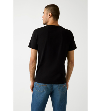 Guess Small black triangle logo t-shirt