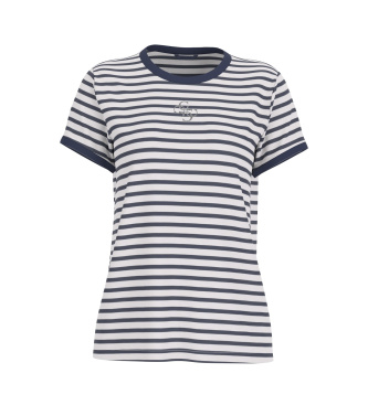 Guess Blauw gestreept T-shirt