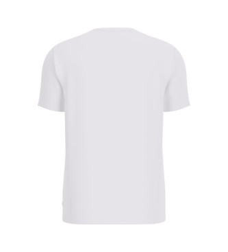 Guess T-shirt Basic Logo triangle biały