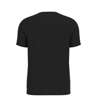 Guess T-shirt Basic Logo triangle czarny