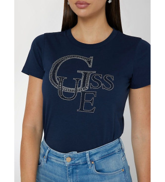 Guess Maglietta blu scintillante