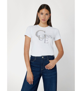 Guess T-shirt blanc brillant