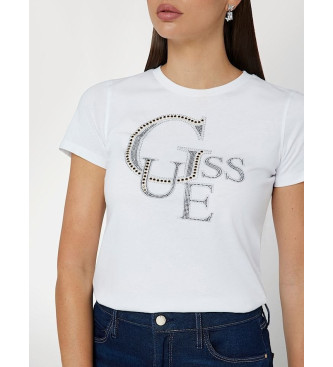 Guess White shiny T-shirt