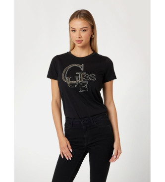 Guess T-shirt noir brillant