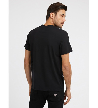 Guess T-shirt com logtipo bordado a preto