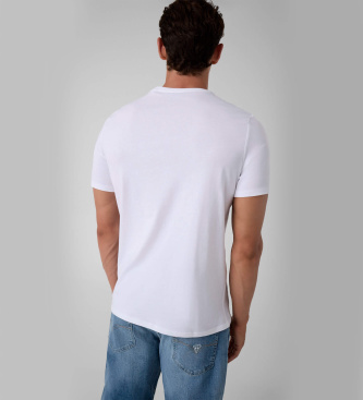 Guess T-shirt avec logo imprimé blanc