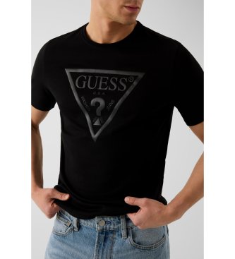 Guess T-shirt avec logo imprimé noir
