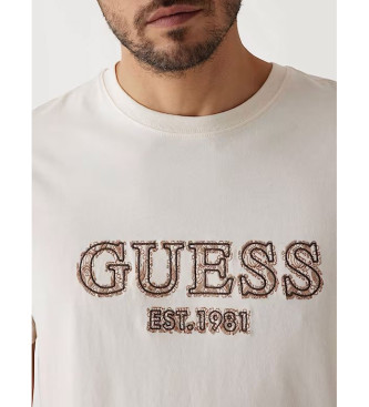 Guess T-Shirt mit gesticktem weiem Logo