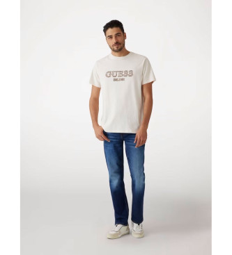 Guess T-Shirt mit gesticktem weiem Logo