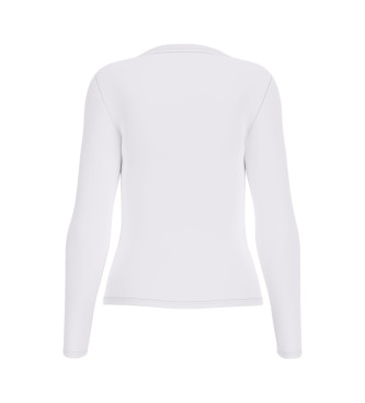 Guess Maglietta bianca con scritta Embro Script