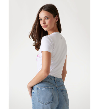 Guess Blomster T-shirt hvid