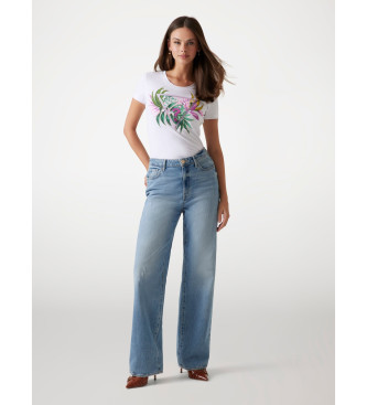 Guess Blomster T-shirt hvid