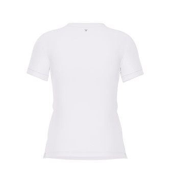 Guess Camiseta Flores blanco