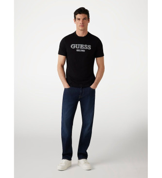 Guess Logo T-shirt svart