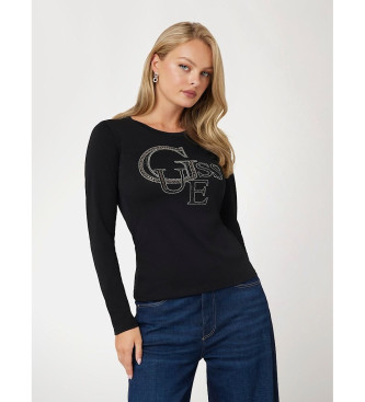 Guess Logo T-shirt zwart