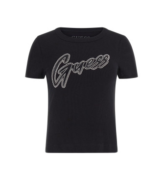 Guess T-shirt com logtipo preto