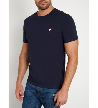 Guess T-shirt logo triangle small navy