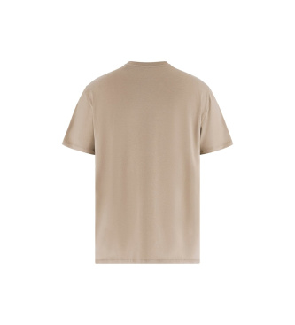 Guess T-shirt bege Patch