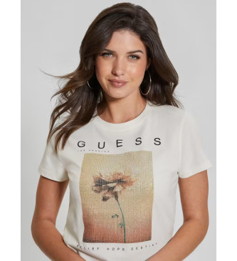 Guess Foto T-shirt wit