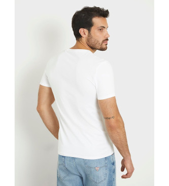 Guess T-shirt Slim wit