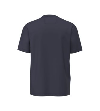 Guess Tee-shirt Technique Détaillé marine