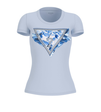 Guess T-shirt triangular azul