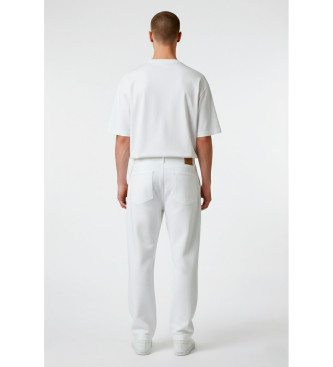 Guess Camiseta Triangle Hd blanco