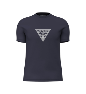 Guess T-shirt Triangle Print marine