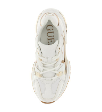 Guess Sportschoenen Carrli wit, beige