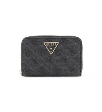 Guess Portefeuille laurier logo 4g noir