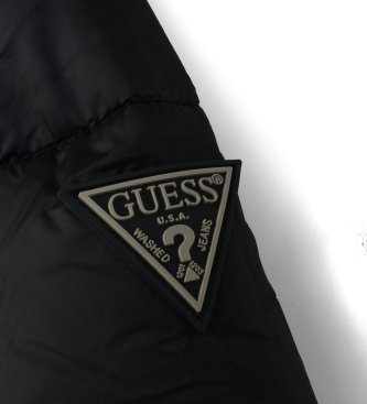 Guess Blue Metallic Padded Jacket
