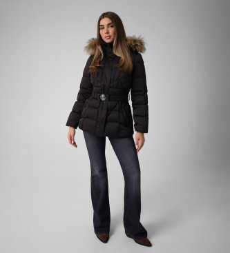 Guess Giubbotto corto Marina con piumino nero
