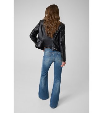Guess Black faux leather jacket