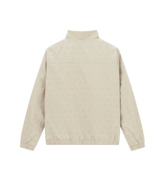 Guess Veste Logo Allover beige
