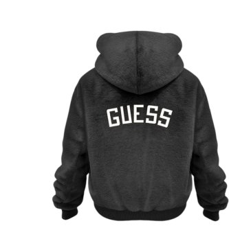 Guess Veste Lucrezia en fourrure synthétique avec logo noir