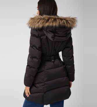 Guess Piumino lungo medio marrone