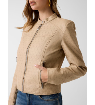 Guess Jakke New Anita Logo beige
