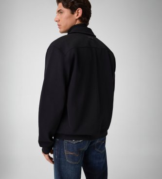 Guess Schwarze Jacke mit Reißverschluss
