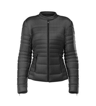 Guess Giacca Vona Rilievo Nero
